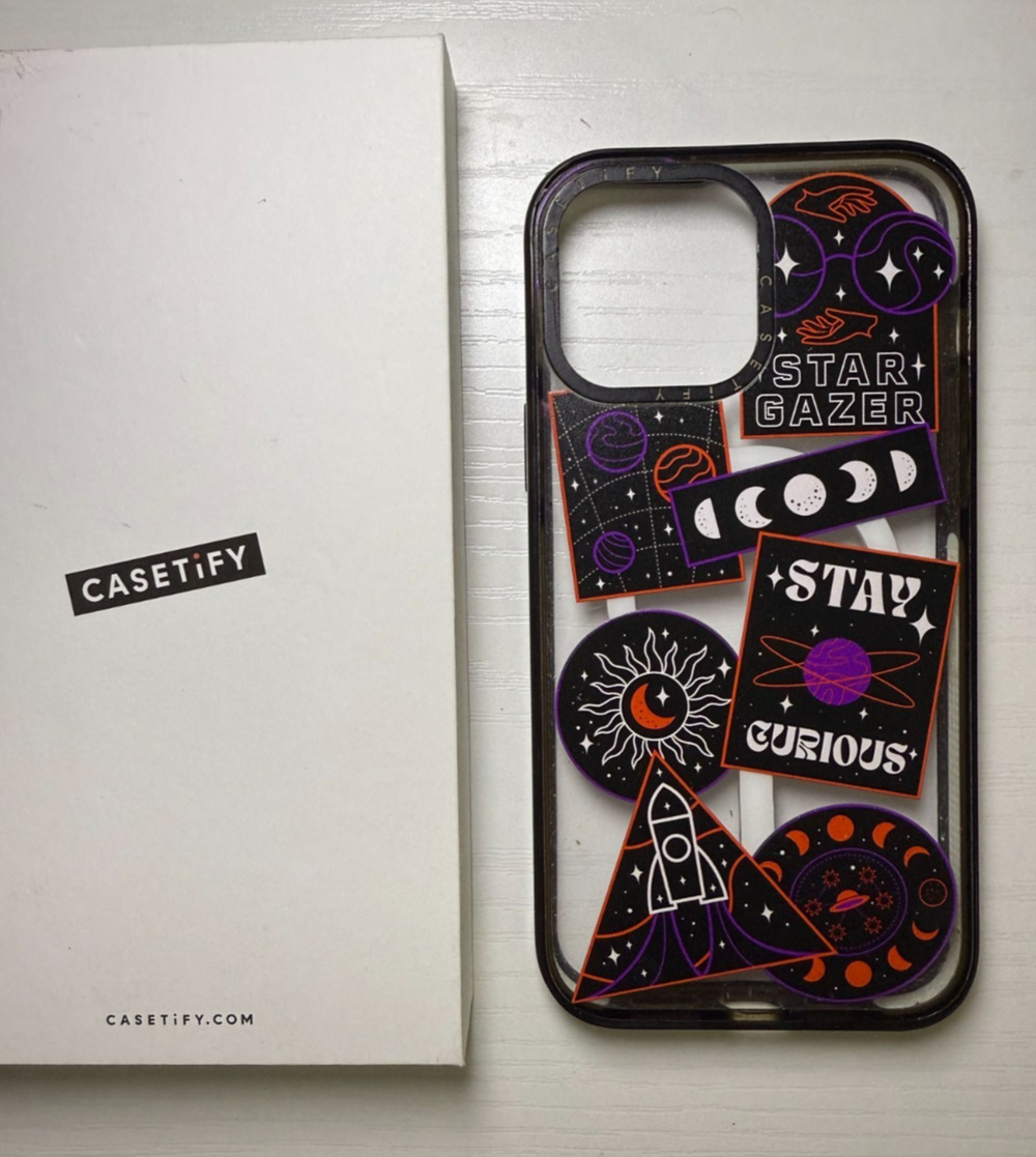Casetify Case MagSafe Compatible for iPhone 14 Pro Max-CURIOUS SPACE SHIP
